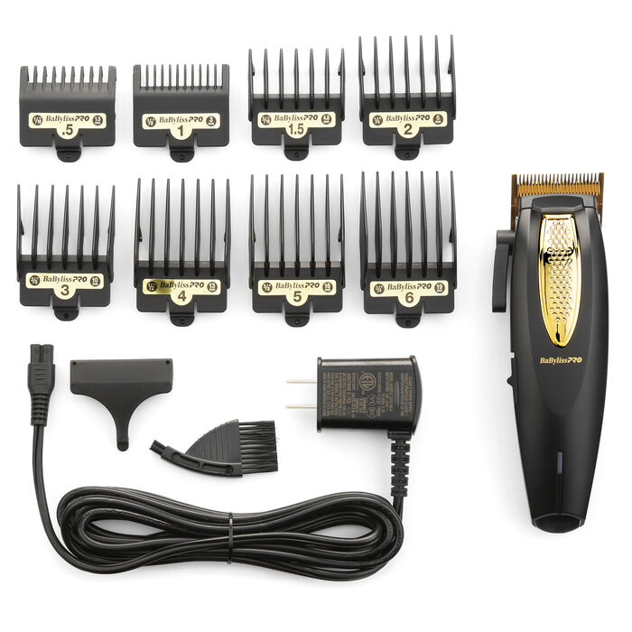 Babyliss Pro GOLD FX FX870G Cord/Cordless Lithium-Ion Adjustable Clipper 