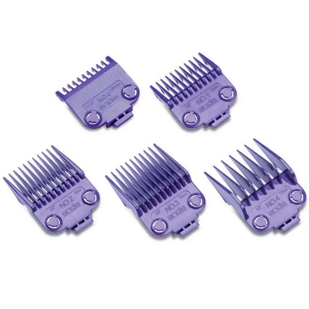 Andis clip on clearance combs