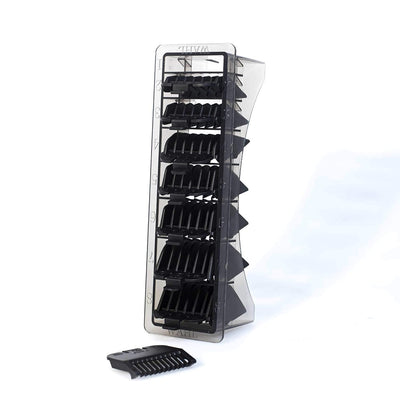 Wahl 8 Pack Cutting Guides with Organizer - Black #3170-500