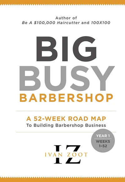 Big Busy Barbershop by Ivan Zoots, Barber Book