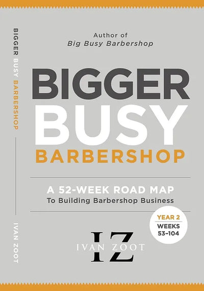 Bigger Busy Barbershop by Ivan Zoots, Barber Book