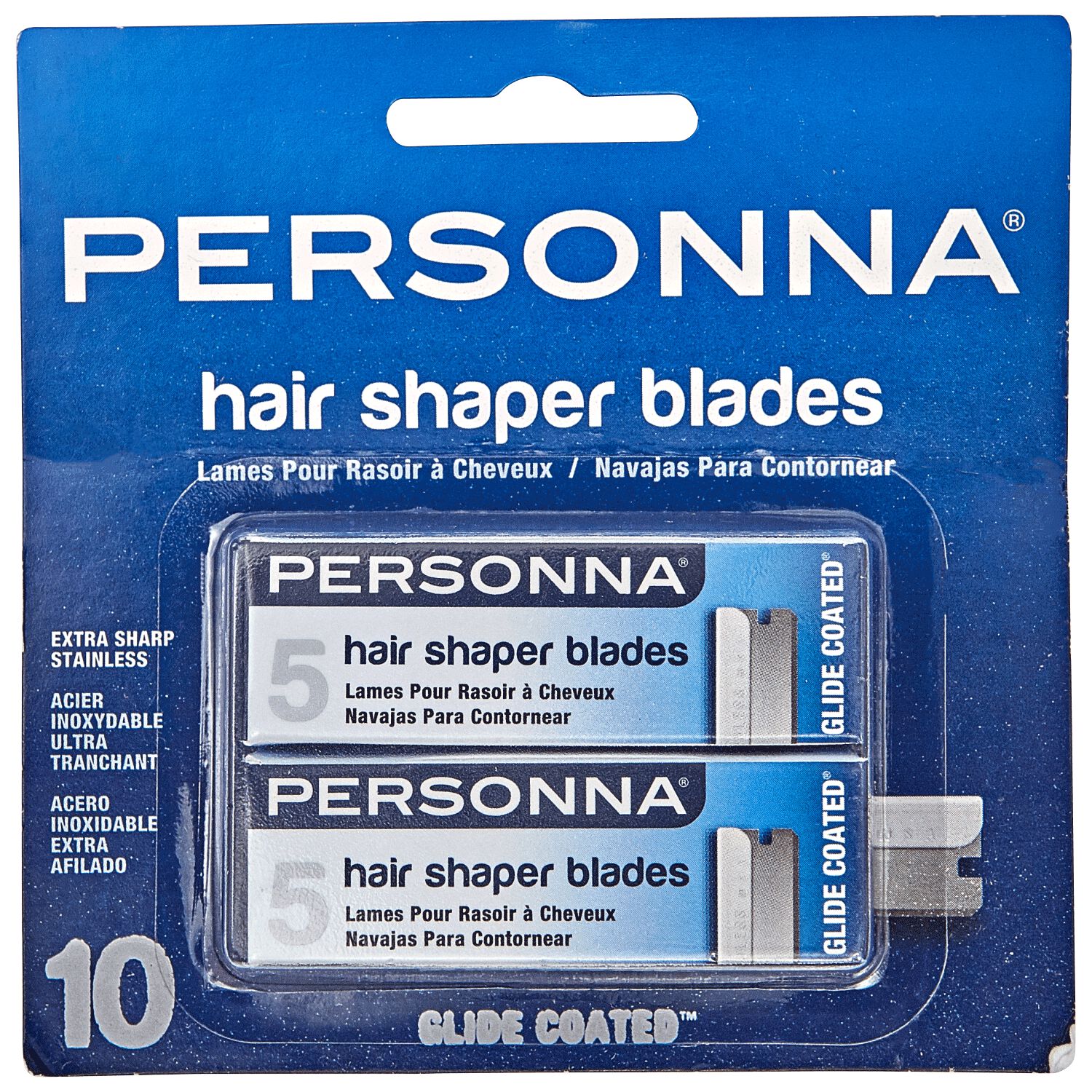 Personna Hair Shaper Blades 10 pack