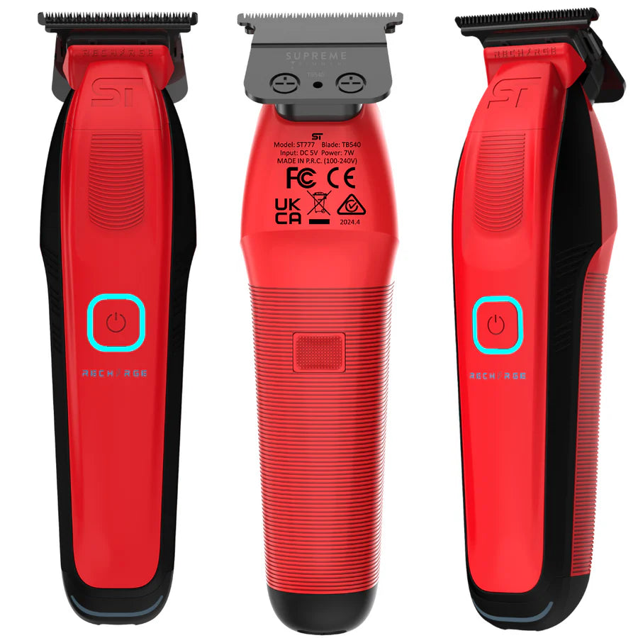 Supreme Trimmer Recharge Trimmer - RED